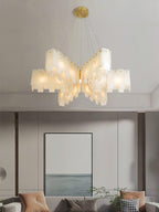 Alabaster Cascade Tiered Chandelier - fovolighting