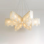 Alabaster Cascade Tiered Chandelier - fovolighting