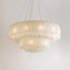 Alabaster Cascade Tiered Chandelier - fovolighting