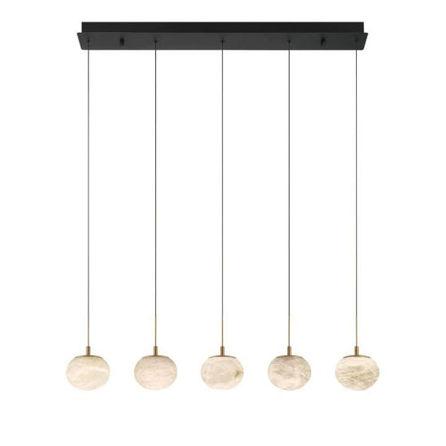 Alabaster Codri Linear LED Chandelier - fovolighting