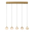 Alabaster Codri Linear LED Chandelier - fovolighting