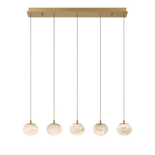 Alabaster Codri Linear LED Chandelier - fovolighting