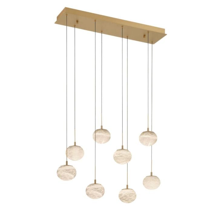 Alabaster Codri Linear LED Chandelier - fovolighting