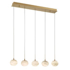Alabaster Codri Linear LED Chandelier - fovolighting