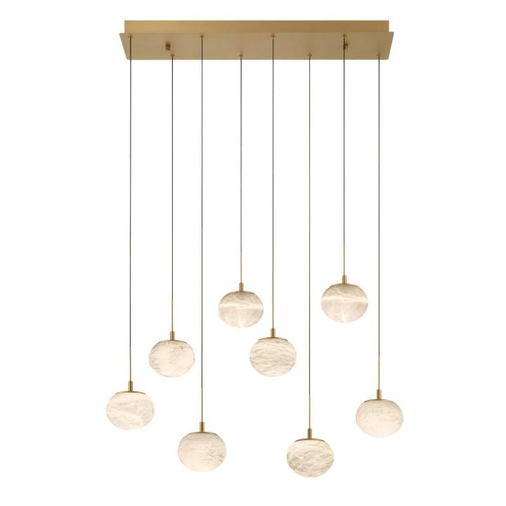 Alabaster Codri Linear LED Chandelier - fovolighting