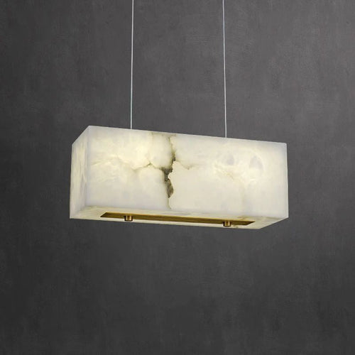 Alabaster Dining Room Chandelier - fovolighting