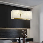 Alabaster Dining Room Chandelier - fovolighting