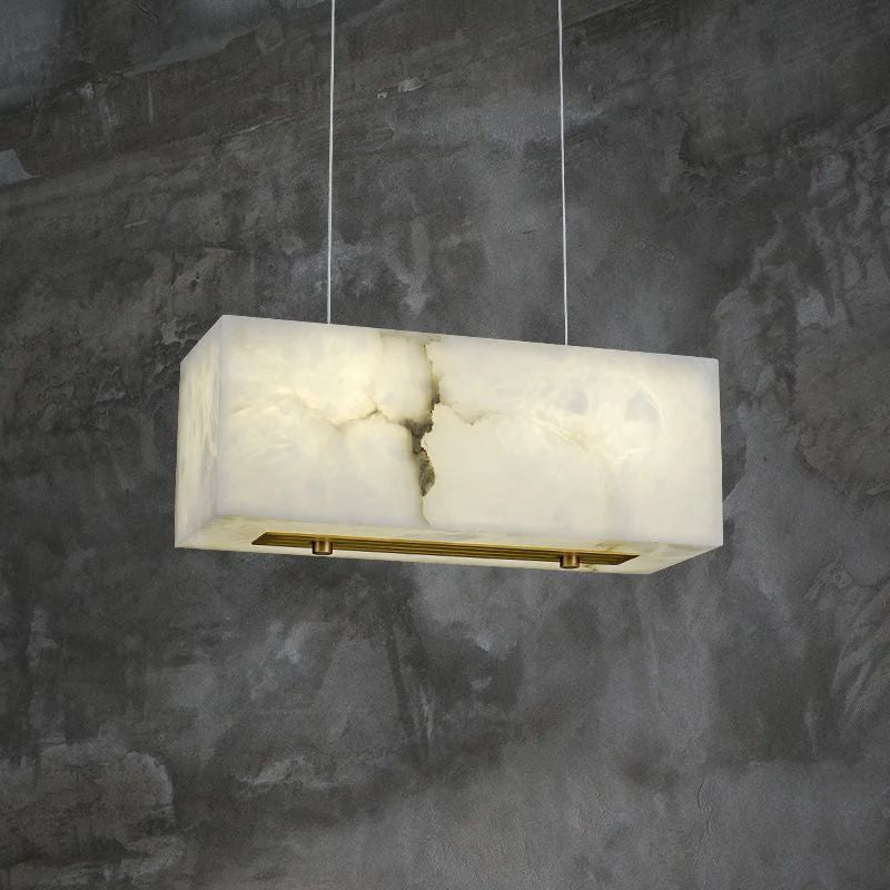 Alabaster Dining Room Chandelier - fovolighting