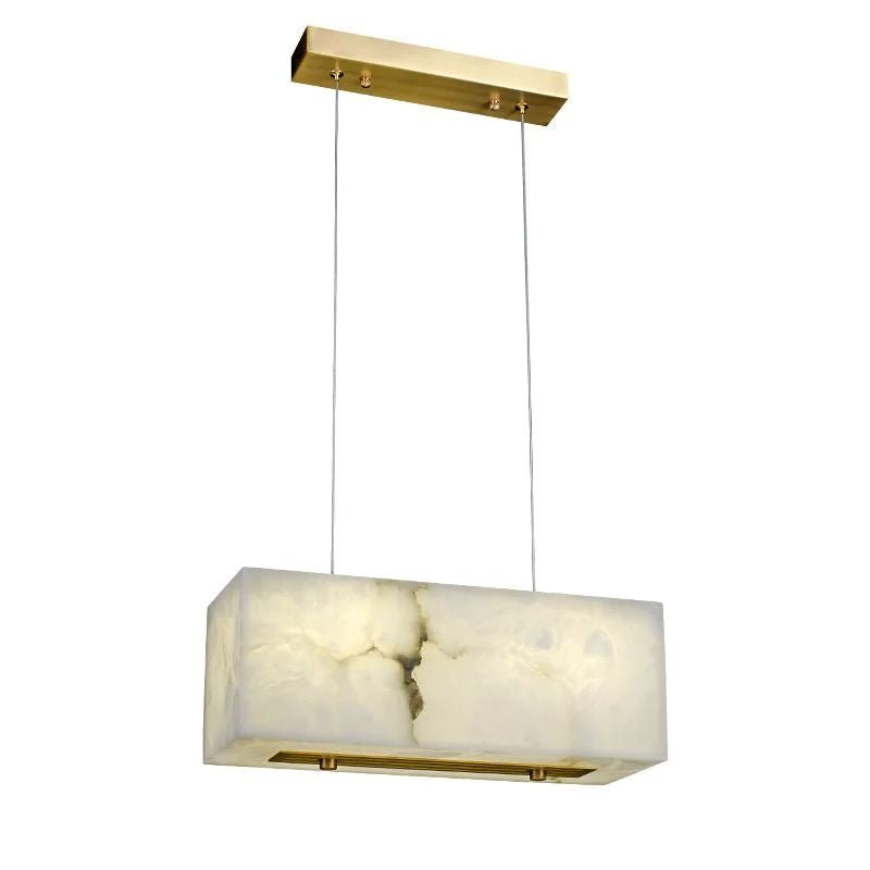 Alabaster Dining Room Chandelier - fovolighting