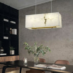 Alabaster Dining Room Chandelier - fovolighting