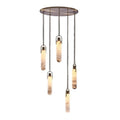 Alabaster Flint Additions Multi Light Pendant - fovolighting