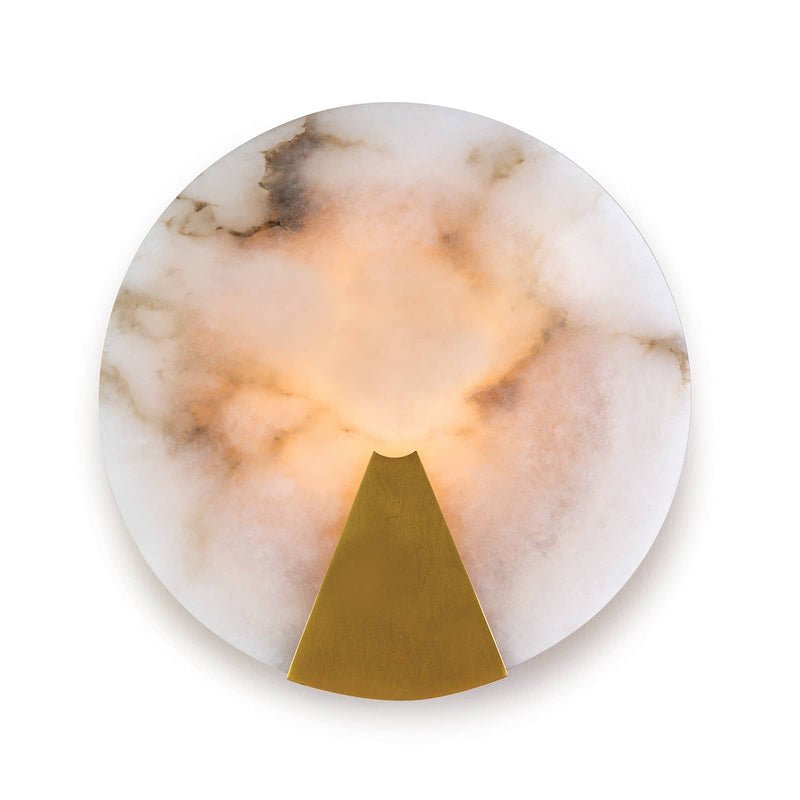 Alabaster Houston Sconce - fovolighting