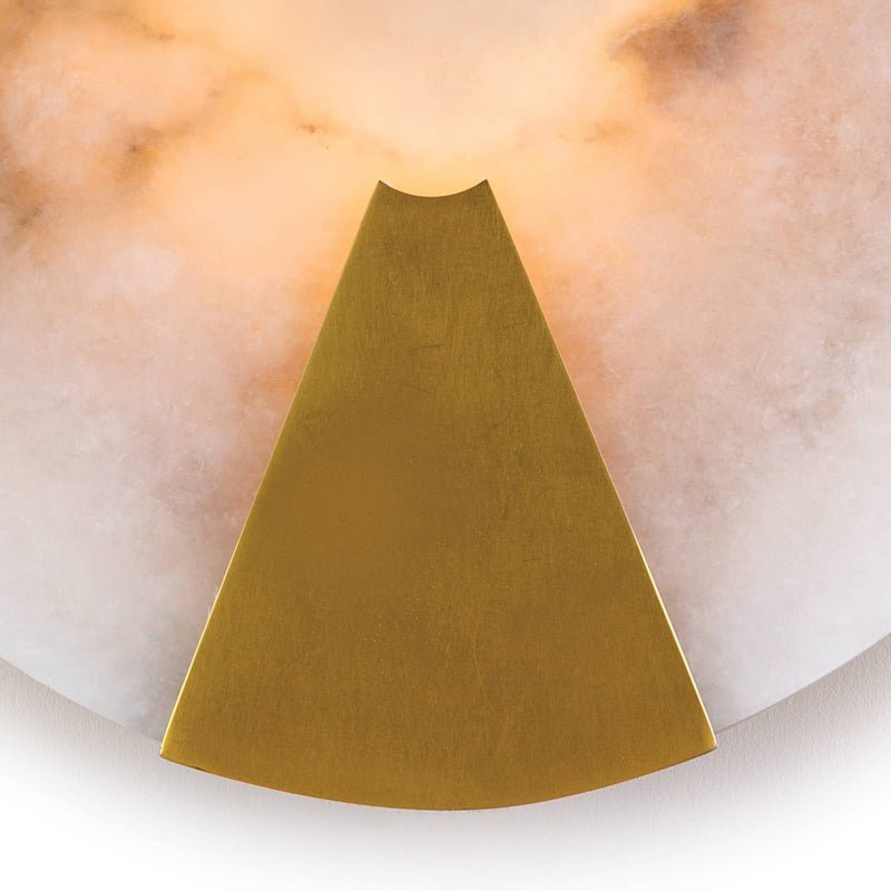 Alabaster Houston Sconce - fovolighting
