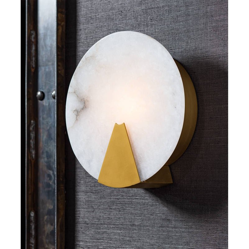 Alabaster Houston Sconce - fovolighting