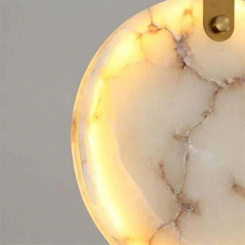Alabaster Long Staircase Chandelier 5 styles - fovolighting