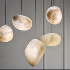 Alabaster Natural Stone Pendant - fovolighting