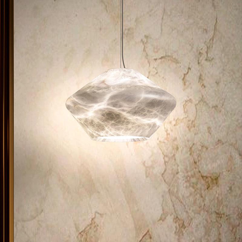 Alabaster Popular Art Pendant - fovolighting
