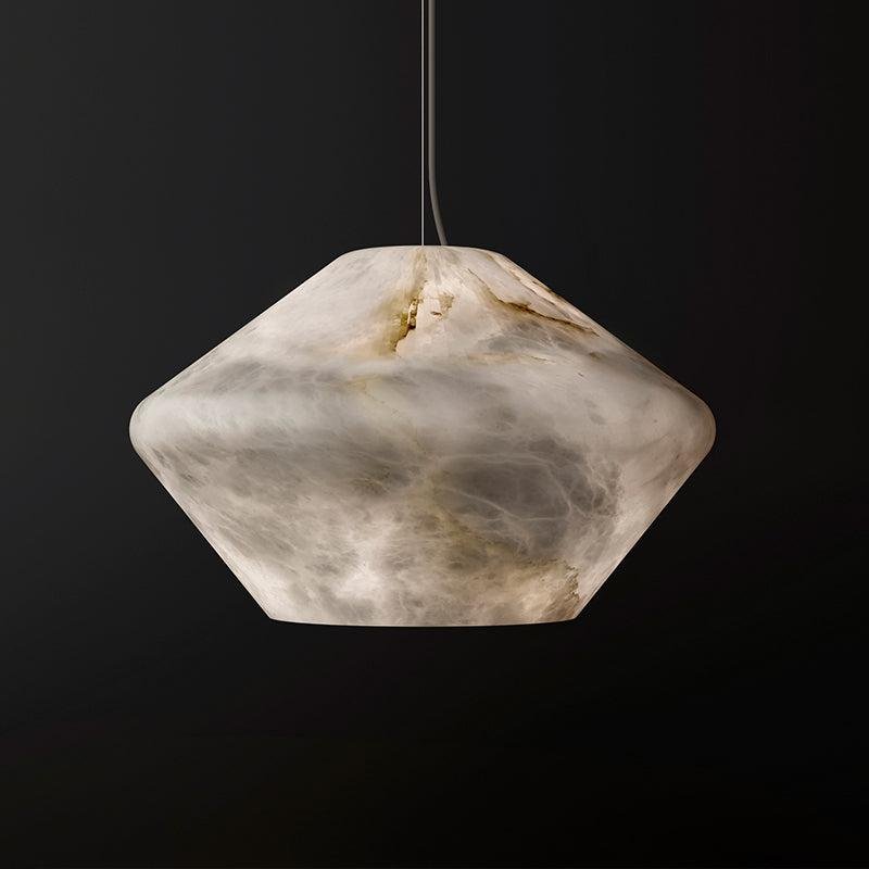 Alabaster Popular Art Pendant - fovolighting