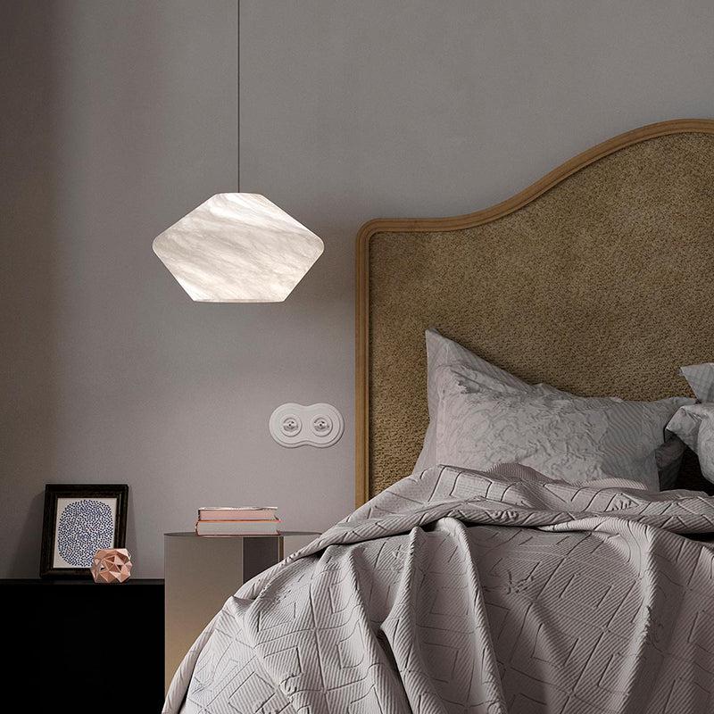 Alabaster Popular Art Pendant - fovolighting