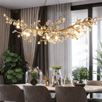 Albero Branch Crystal Linear Chandelier - fovolighting