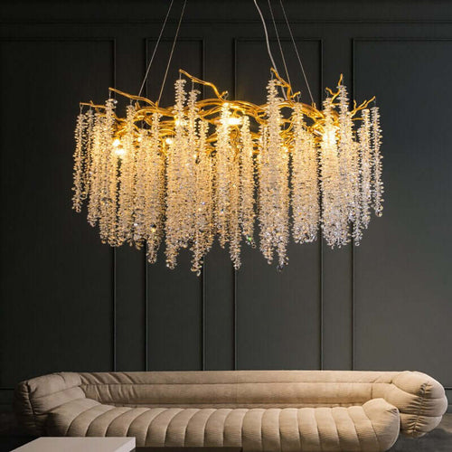 Albero Crystal Chandelier - fovolighting