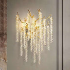 Albero Crystal Tassel Sconce - fovolighting