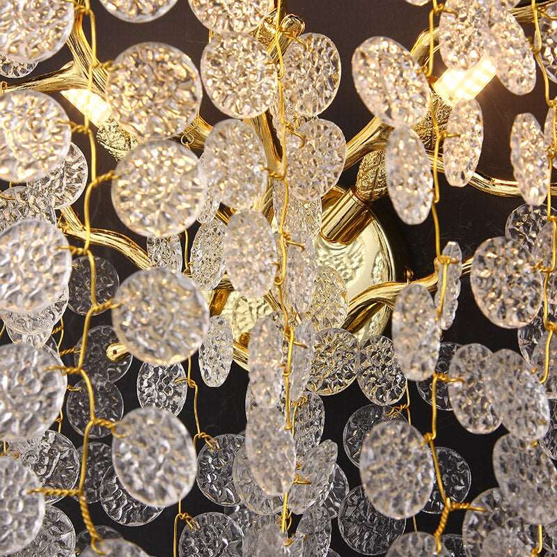 Albero Frost Glass Wall Sconce - fovolighting