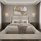 Albero Frost Glass Wall Sconce - fovolighting