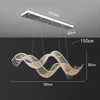 Alleri Crystal Chandelier - fovolighting