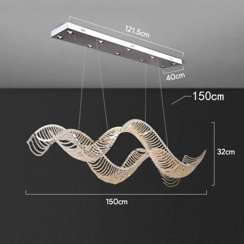 Alleri Crystal Chandelier - fovolighting