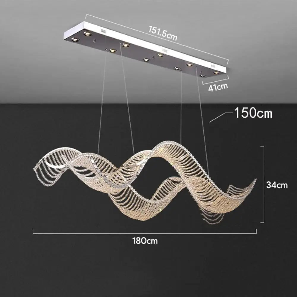 Alleri Crystal Chandelier - fovolighting
