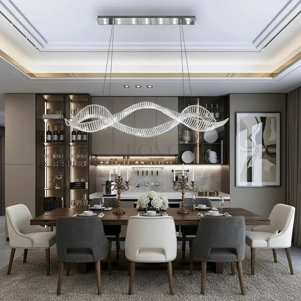 Alleri Crystal Chandelier - fovolighting