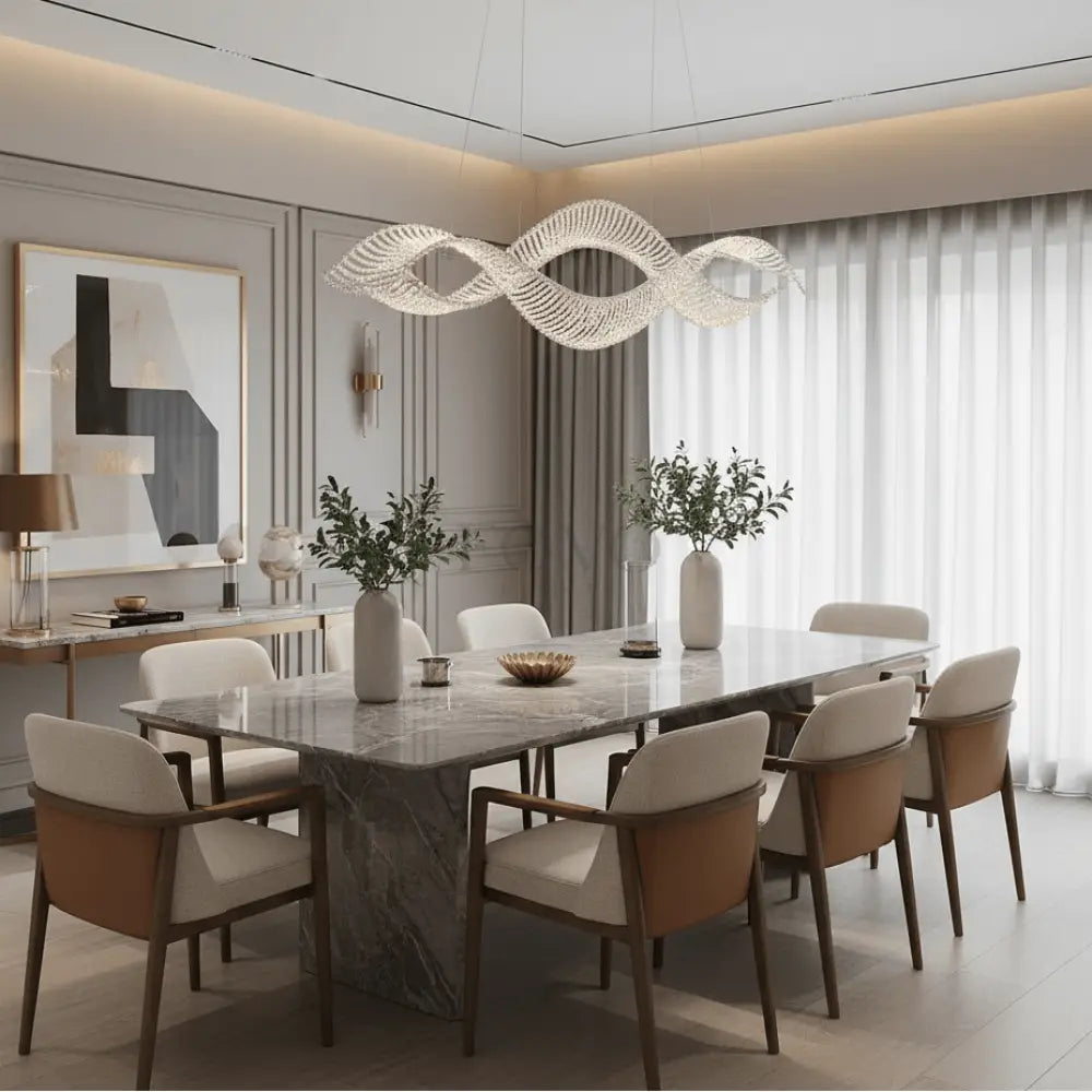 Alleri Crystal Chandelier - fovolighting