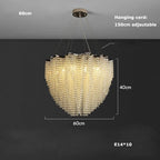Alleri Crystal Chandelier - fovolighting