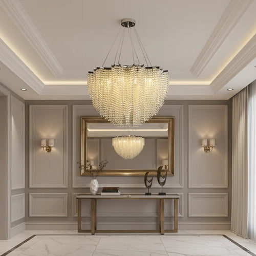 Alleri Crystal Chandelier - fovolighting