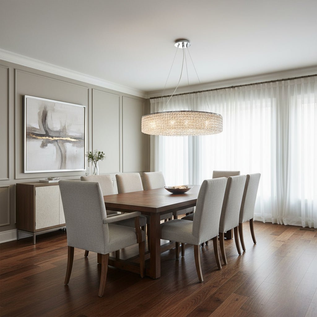 Alleri Crystal Chandelier - fovolighting