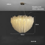 Alleri Crystal Chandelier - fovolighting
