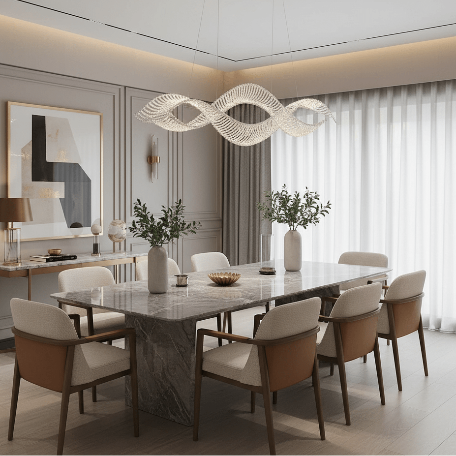 Alleri Crystal Chandelier - fovolighting