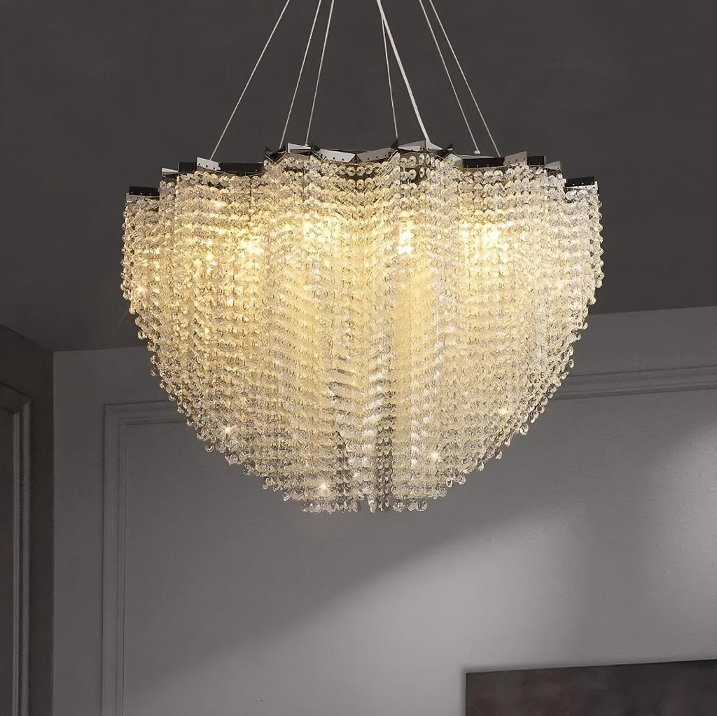 Alleri Crystal Chandelier - fovolighting