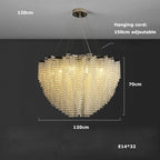 Alleri Crystal Chandelier - fovolighting