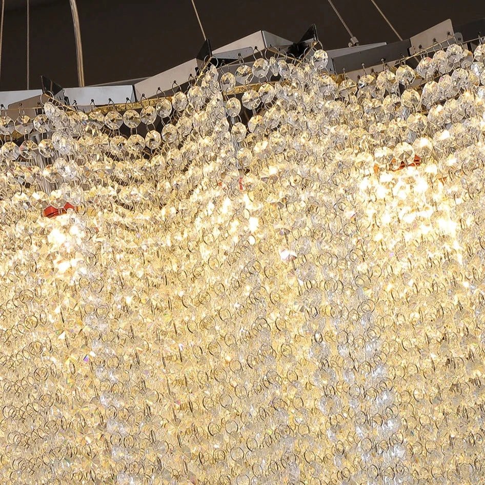 Alleri Crystal Chandelier - fovolighting