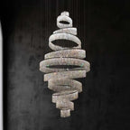 Alleri Crystal Foyer Chandelier - fovolighting
