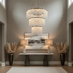 Alleri Crystal Foyer Chandelier - fovolighting