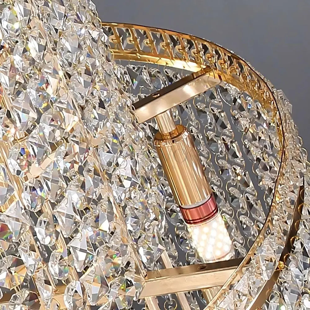 Alleri Crystal Staircase Chandelier - fovolighting