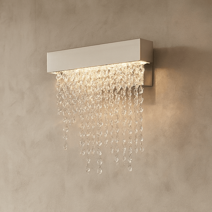 Alleri Crystal Wall Sconce - fovolighting