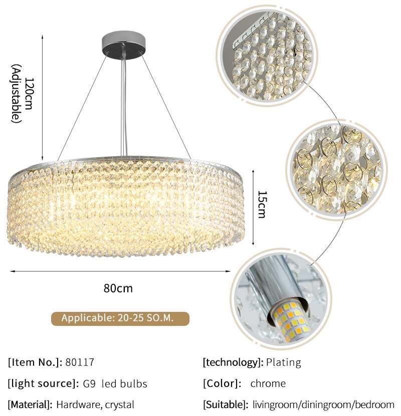 Alleri Modern Chandelier - fovolighting
