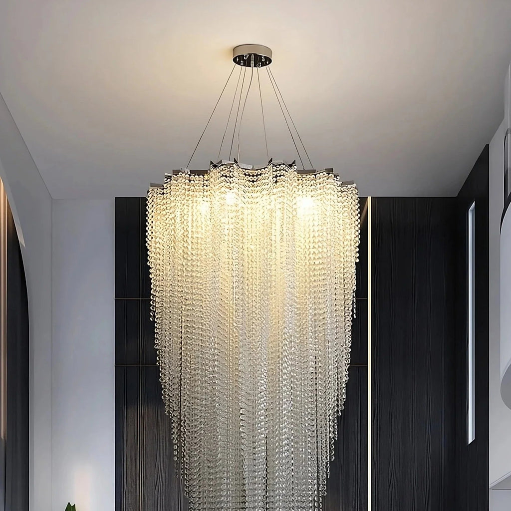 Alleri Modern Staircase Chandelier - fovolighting