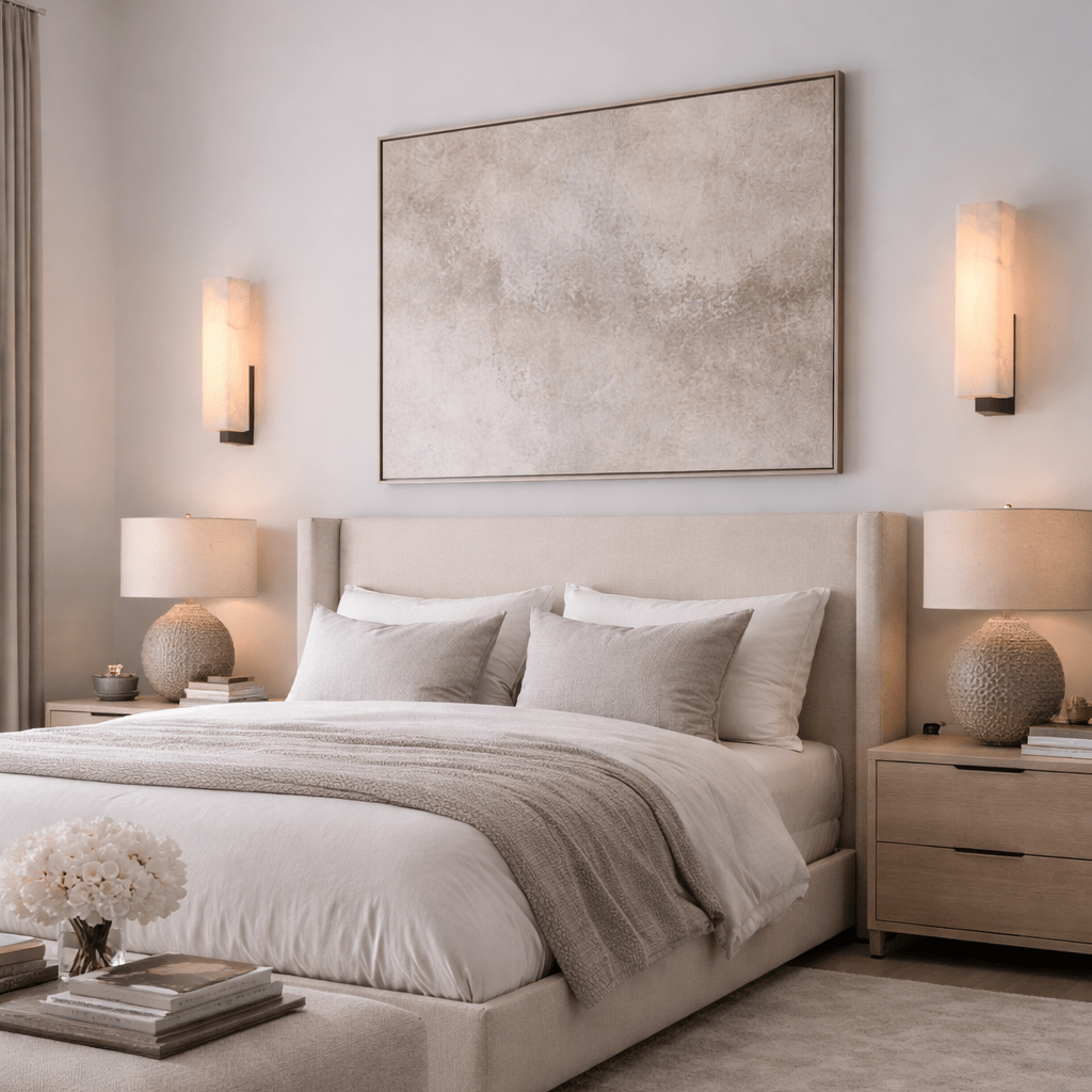 Alton Natural Marble Wall Sconce - fovolighting