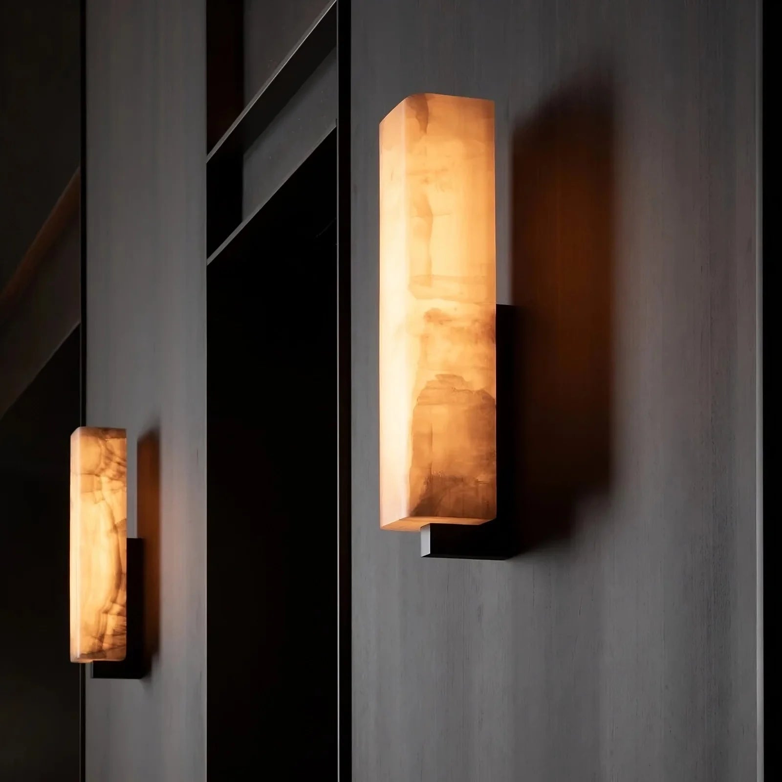Alton Natural Marble Wall Sconce - fovolighting
