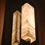 Alton Natural Marble Wall Sconce - fovolighting